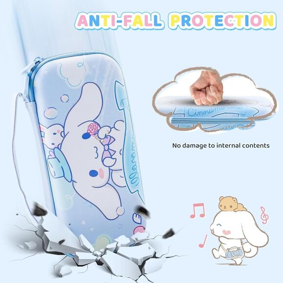 Switch Lite nintendo, Hard shell Case Kit Cute Kawaii Cartoon Anime New - Picture 8 of 13